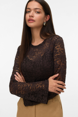 Kanya O-Leck Short Top - Torte au chocolat