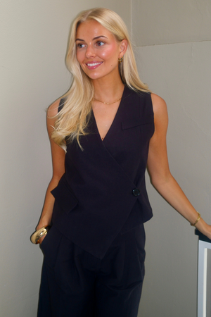 Melissa Vest - zwart