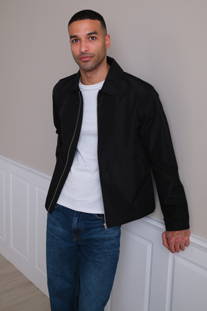 Short Zip Jacket - Black
