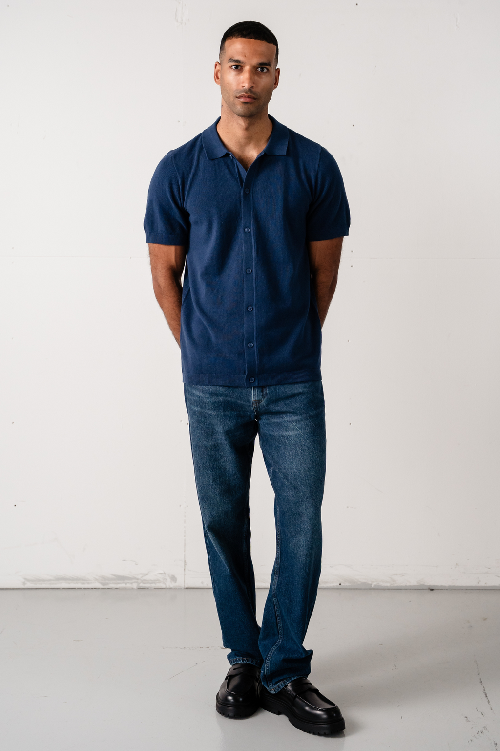 Owen pullover - blauw