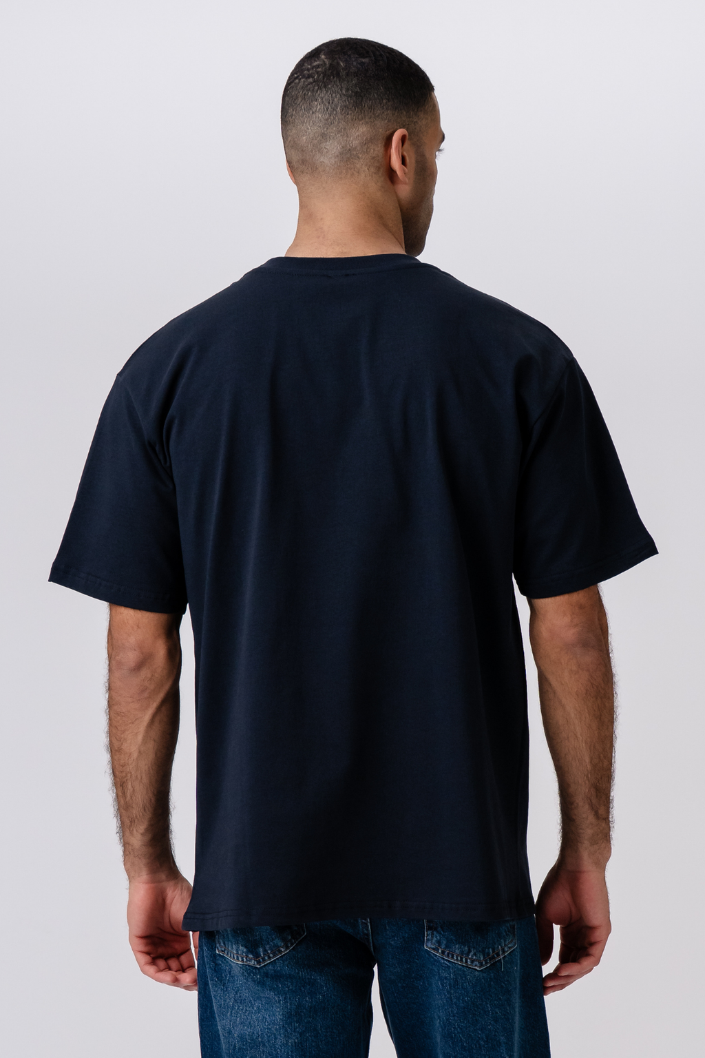 Zwaar Boxfit T-shirt - Marine