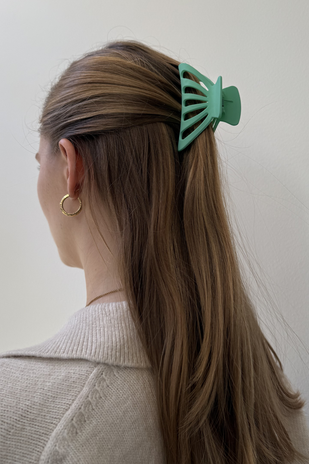 Holle klauwclip - groen