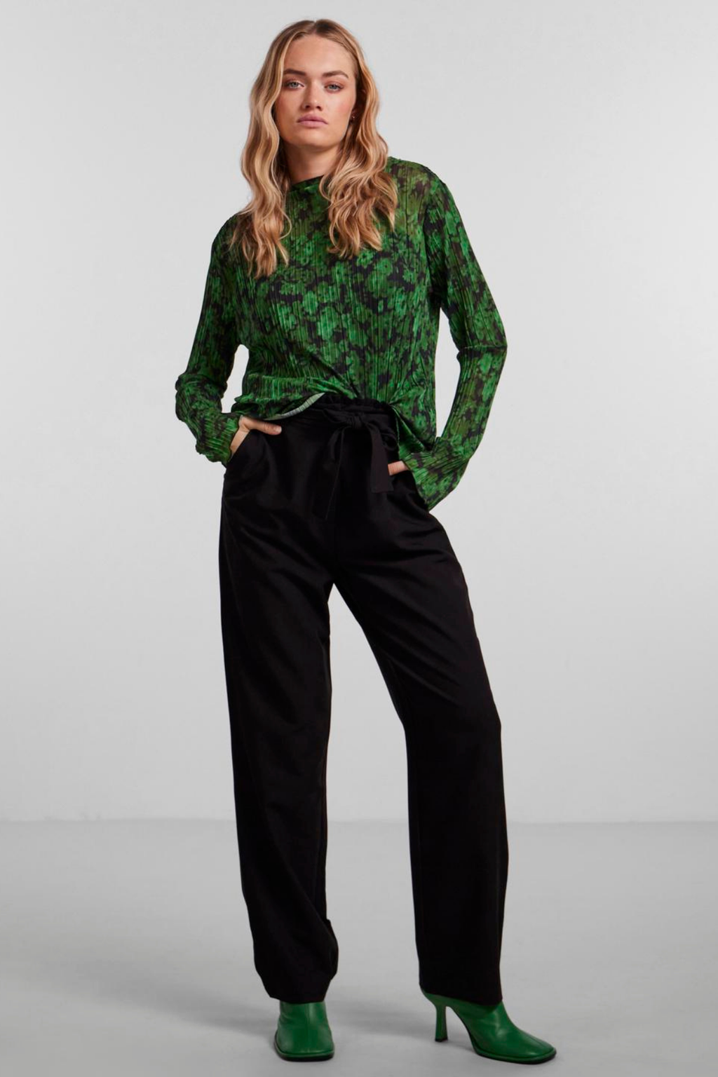 Noabelle Bluse - Iers groen