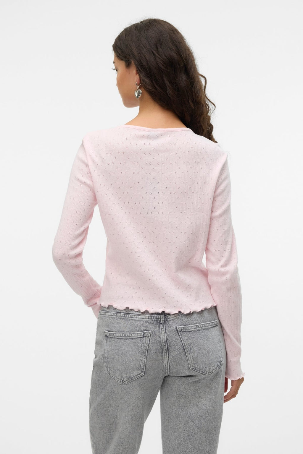 Isa O-Neck Cardigan-Pink A-Boo