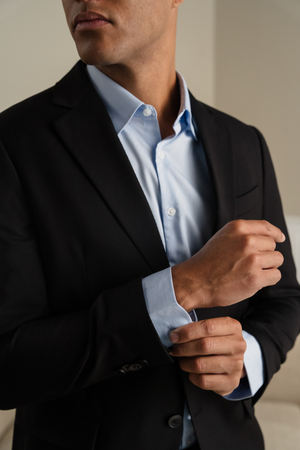 Premium Single-breasted Blazer - Black