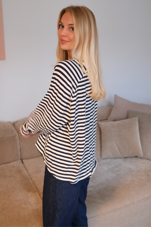 Gestreept shirt - Blauw