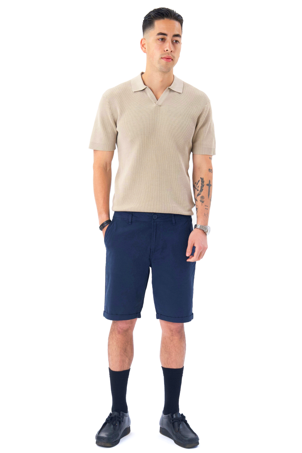 Chino Shorts - Marine