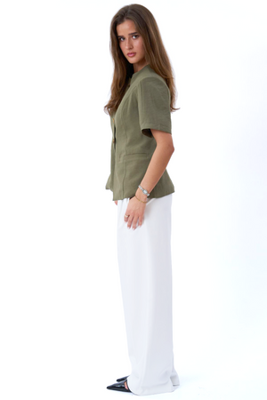 Isolde Blazer - Olijf