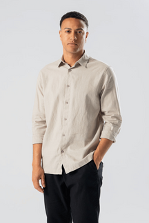 Linen Shirt - Sand