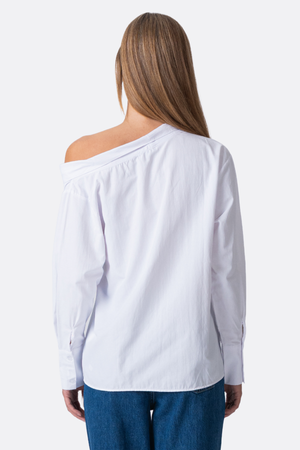 Serena Oversized Shirt - wit