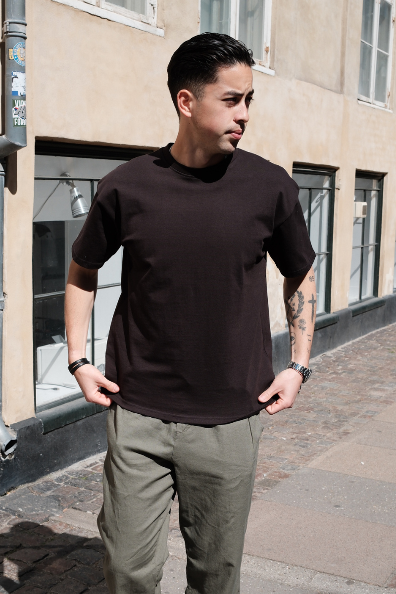 T-shirt boxy - Noir