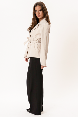 Trench Court Sia - Blanc Cassé