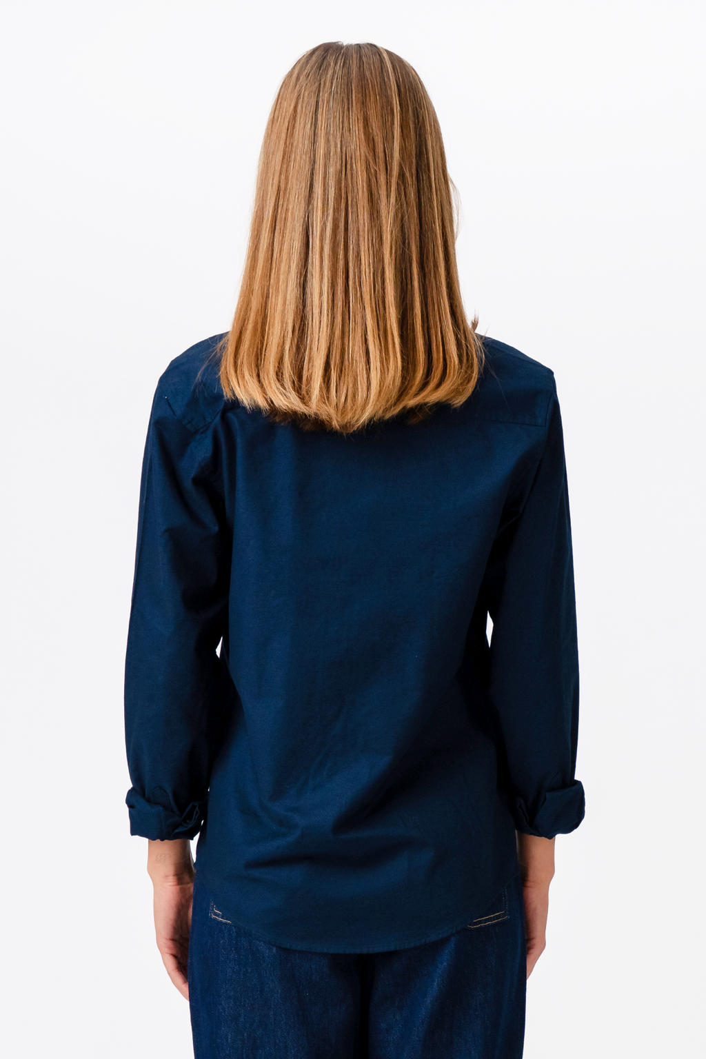 Chemise Oxford Boyfriend - Marine