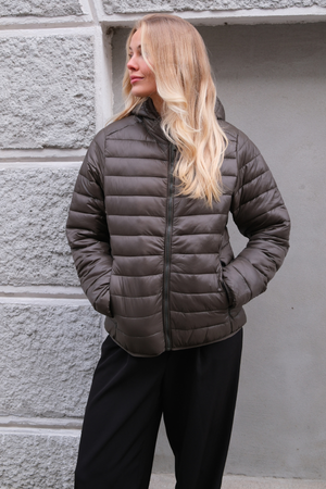 Light Puffer Jacket - Olive