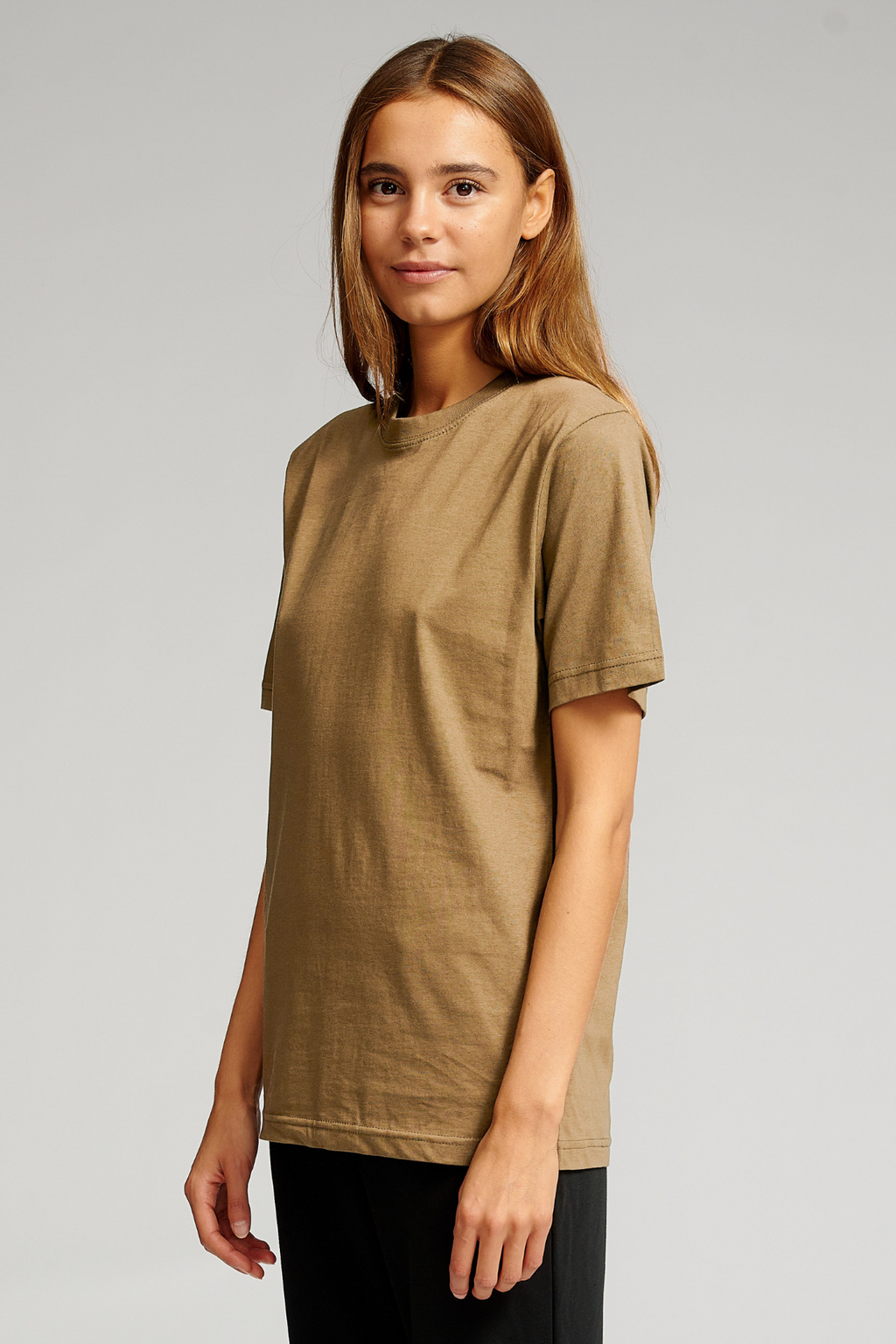 Oversized t -shirt - kaki