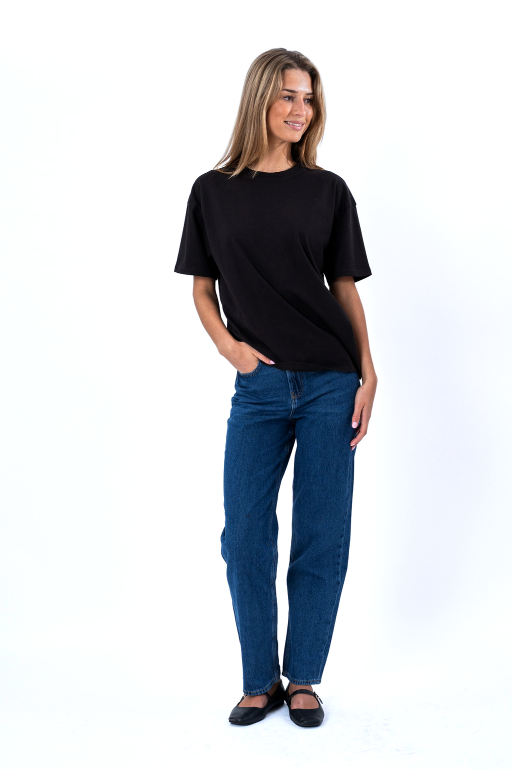 Zwaar Boxfit T-shirt - Zwart