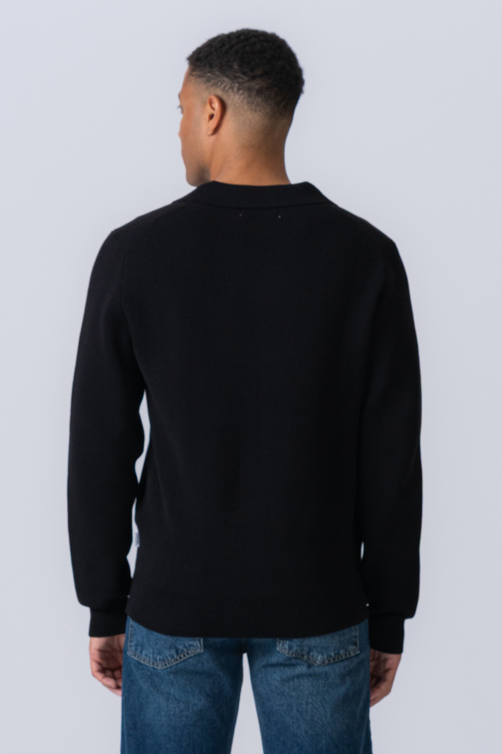 Samuel Polo Knit - Black