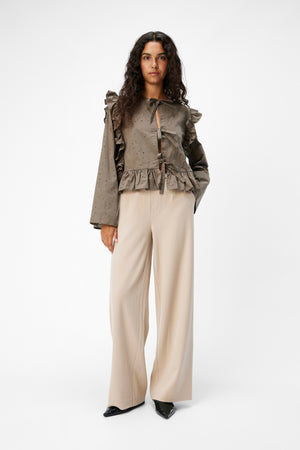Lisa Wide Pants - Humus