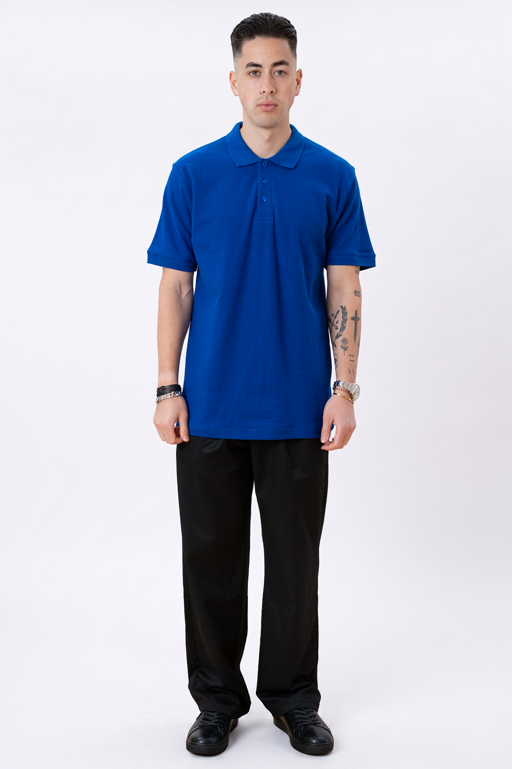 Basic Polo - Blauw