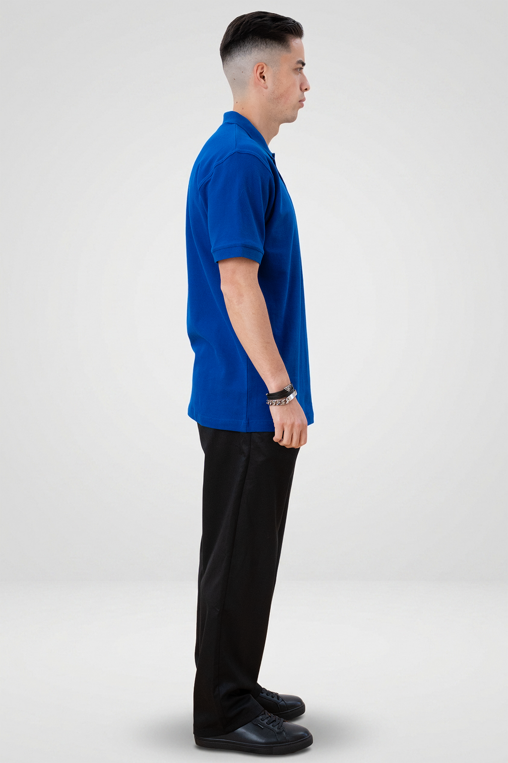 Basic Polo - Blauw
