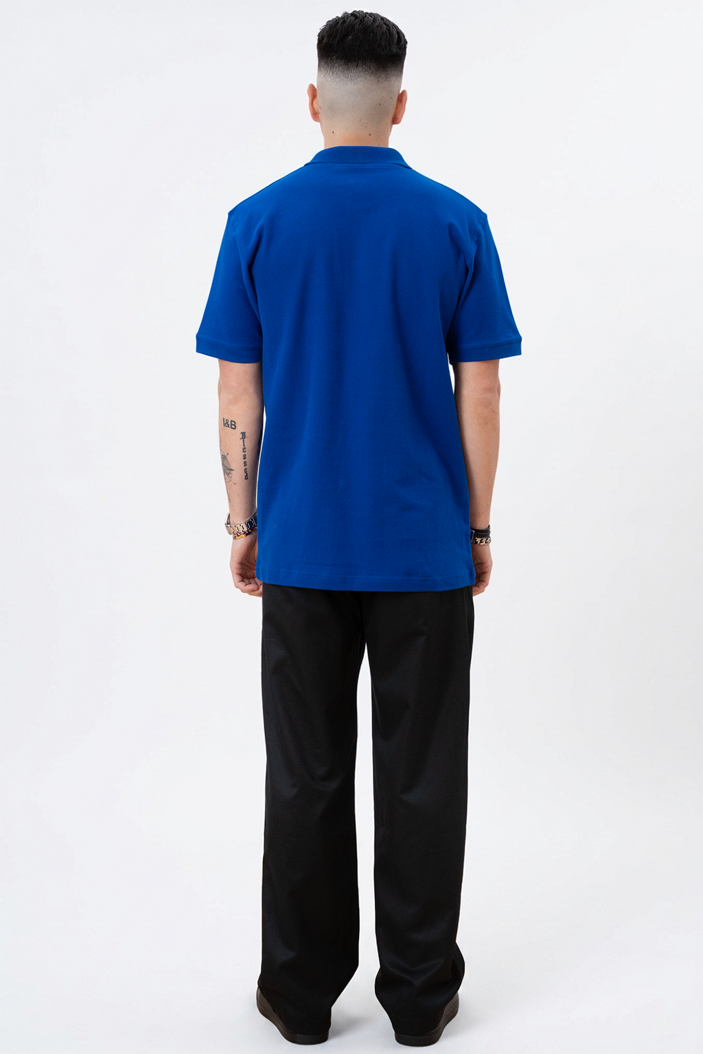 Basic Polo - Blauw
