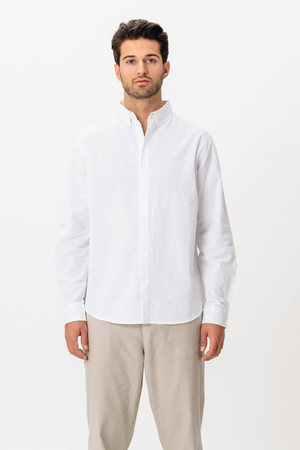 Chemise en lin - blanc