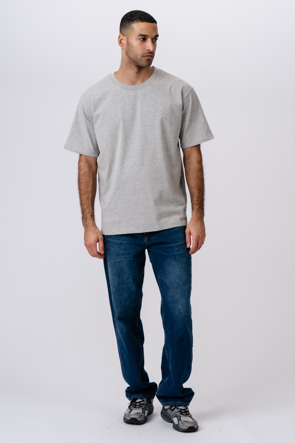 Zwaar Boxfit T-shirt - Donkergrijs