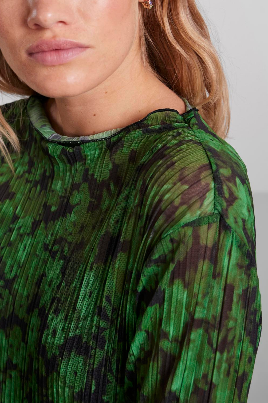 Noabelle Bluse - Iers groen