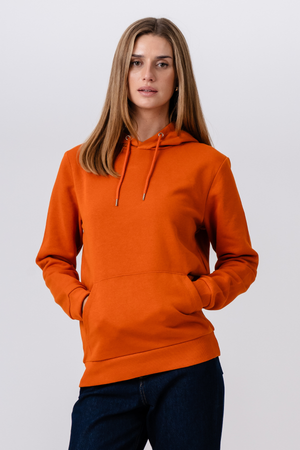 Vriendje zweet hoodie - oranje