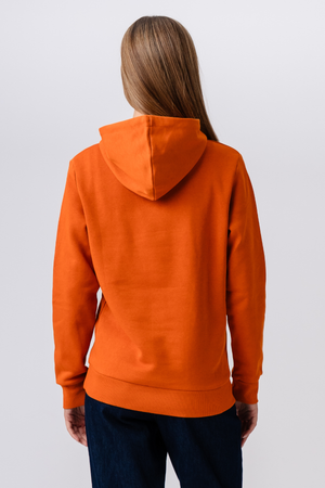Vriendje zweet hoodie - oranje