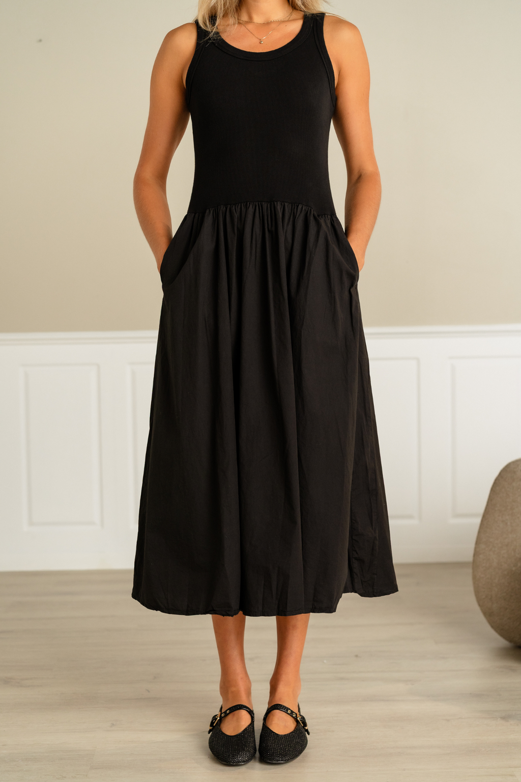 Hanna -jurk - zwart