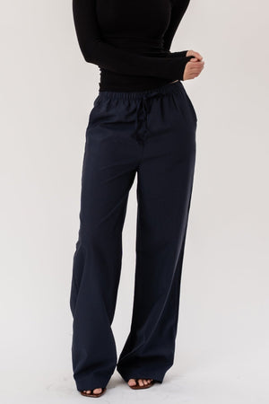Anastasia large Pants - Marine