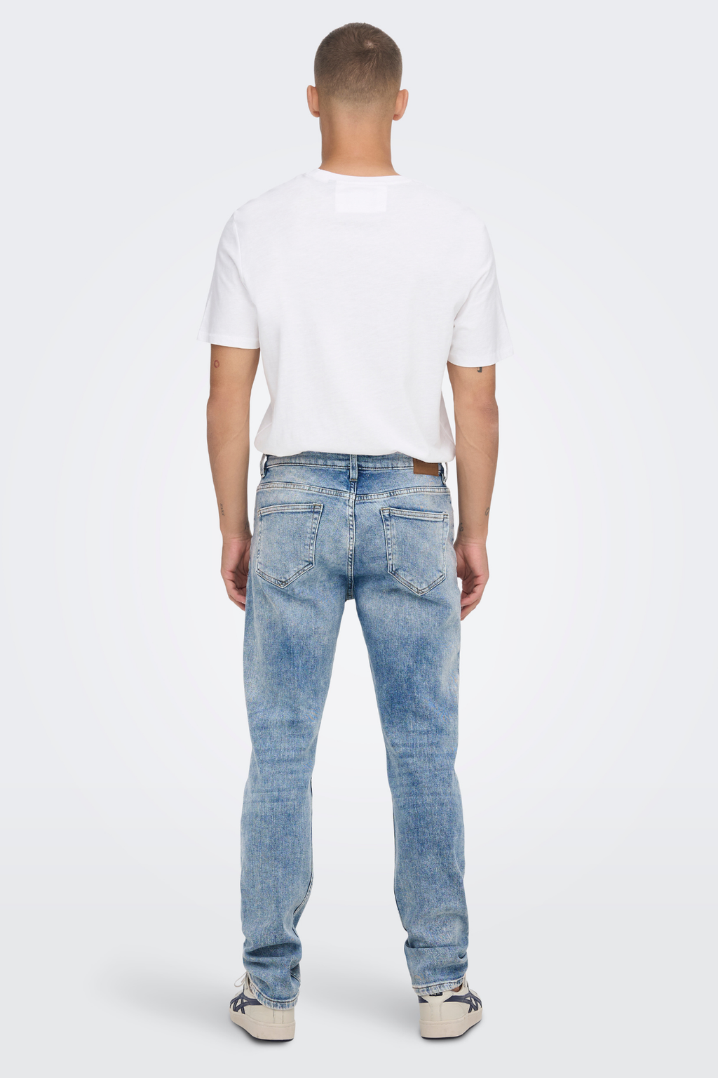 Inslag Reg Blue Jeans - Blue Denim