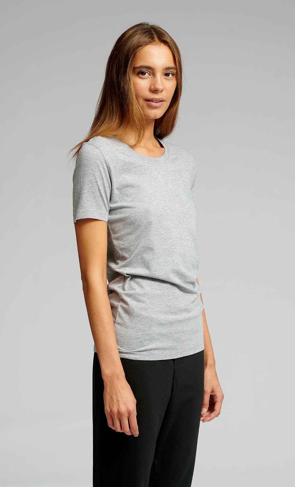 T-shirt ajusté - Oxford Gray