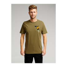 T-shirt de base biologique - Armée