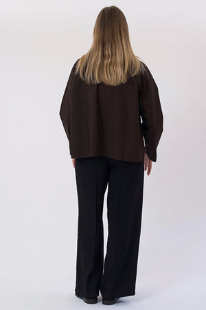 Mavis Kort Jack - Donkerbruin