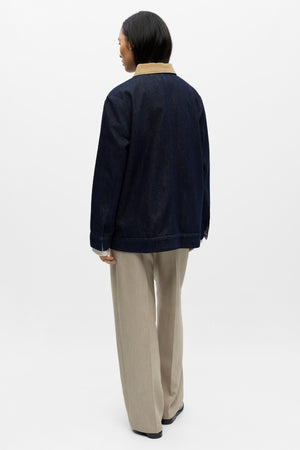 Sirenna spijkerjack - donkerblauw denim