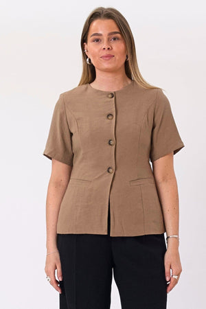 Blazer Isolde - Marron Clair