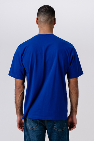 Basic T-shirt - Blauw