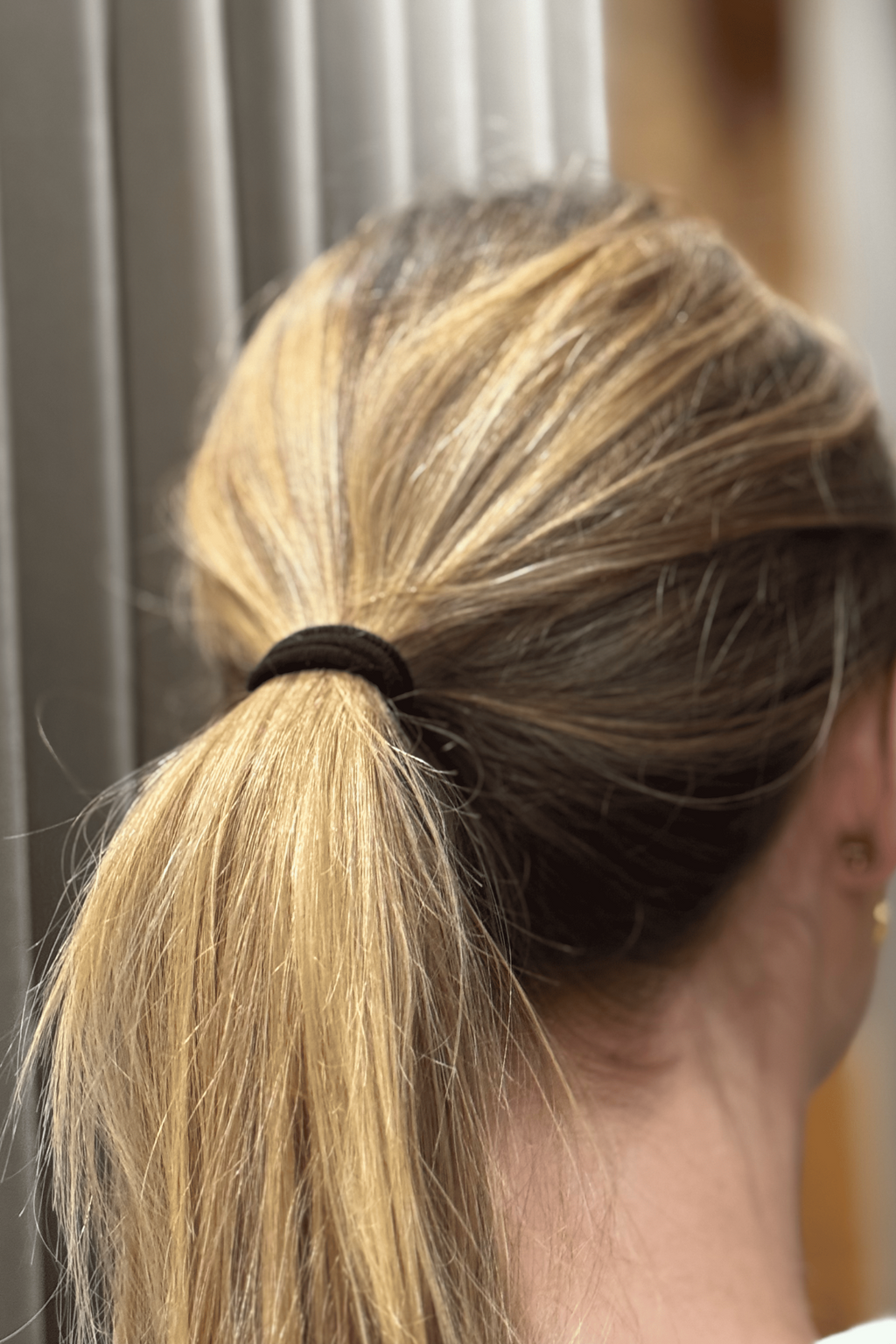 Tie à cheveux - noir (1 pcs.)