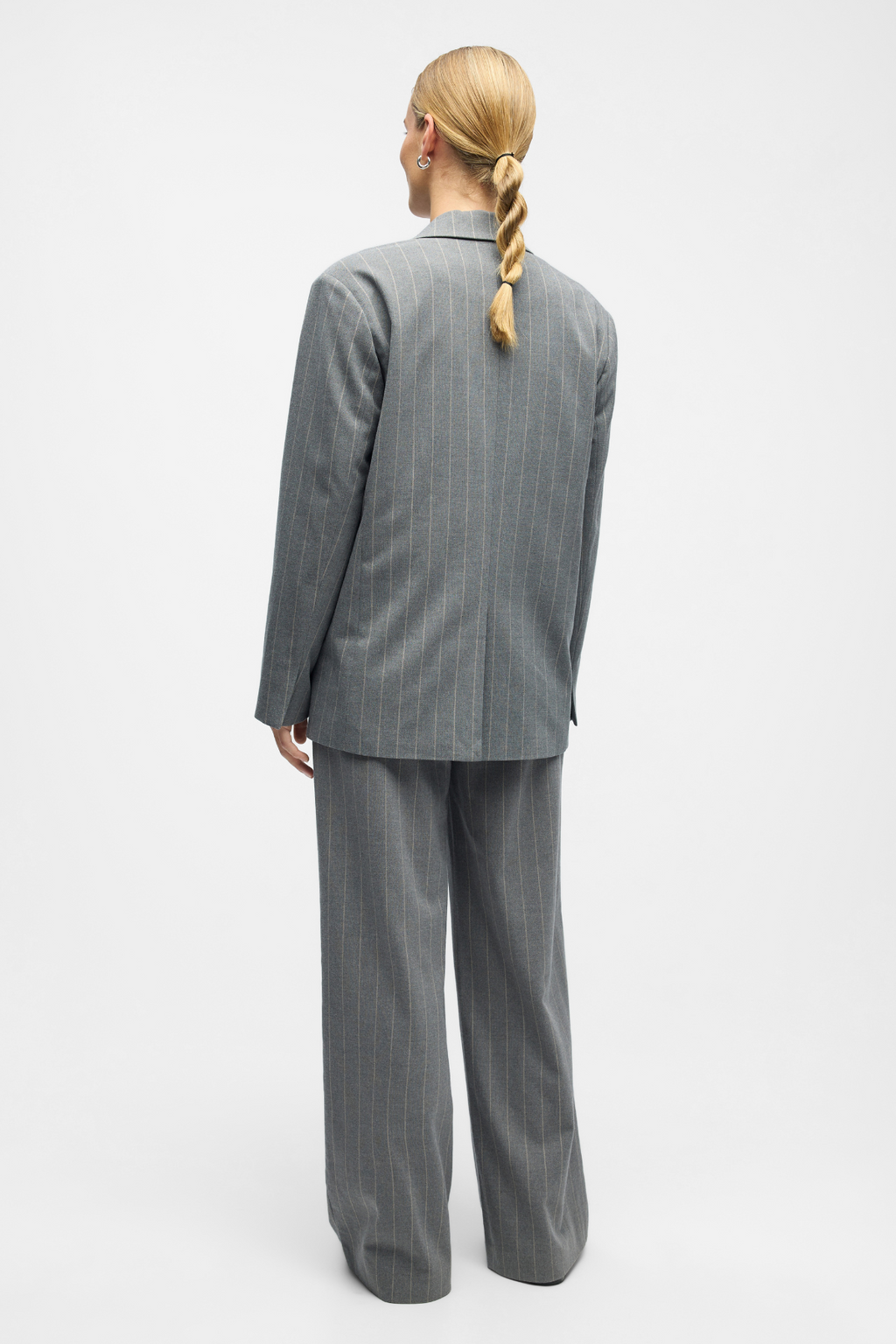 Lisa Blazer - Medium Gray Melange