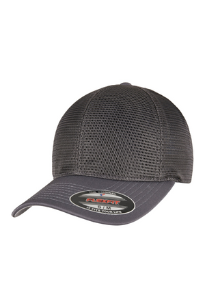 FLEXFIT 360 OMNIMESH CAP - Houtskool