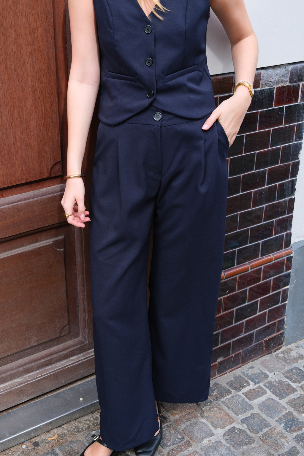 Natalie Pants - marine