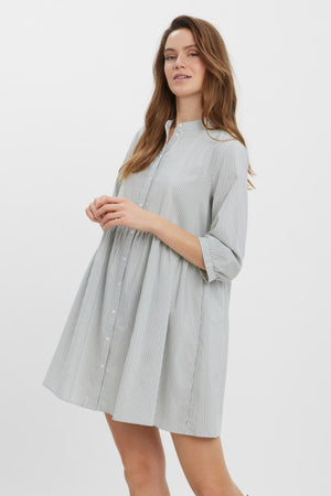 Sisi 3/4 jurk - groen