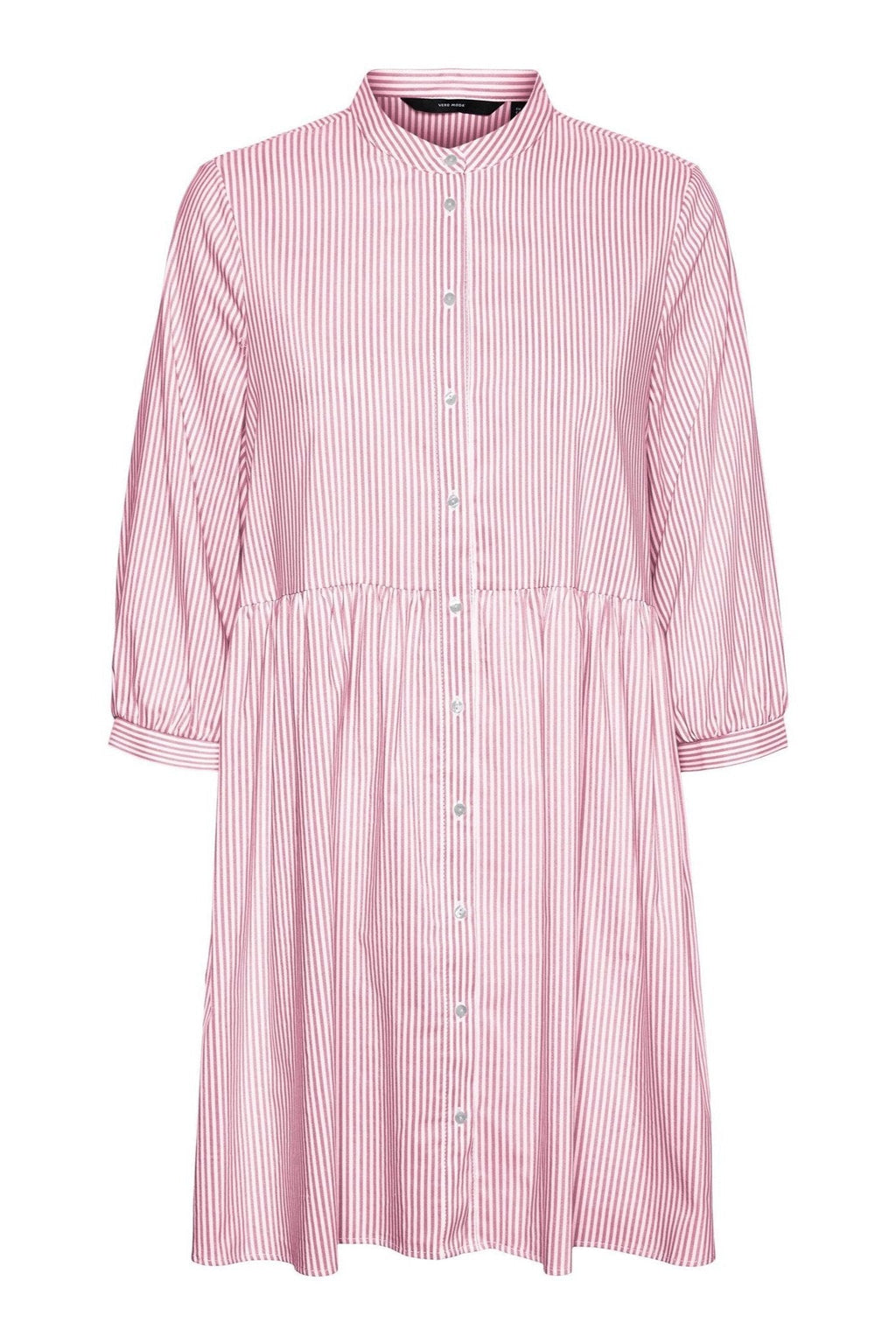 Sisi 3/4 jurk - parfait roze
