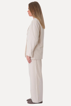 Oversized blazer - beige