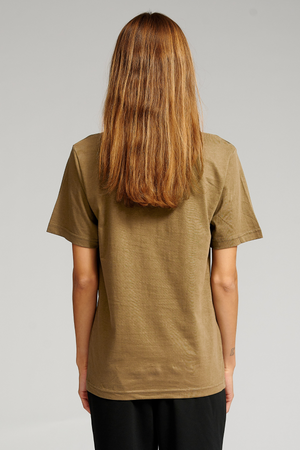 Oversized t -shirt - kaki
