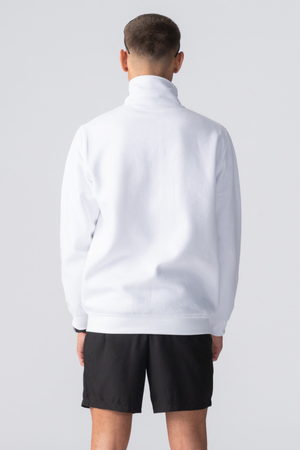 Ulan Sweat Zip Jacket - Blanc