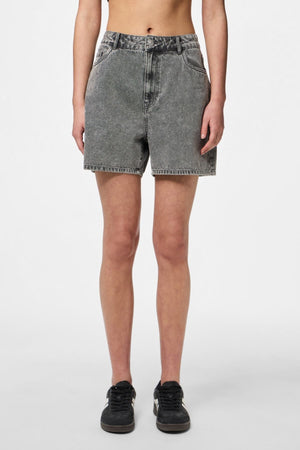Abbi Shorts - Denim gris clair