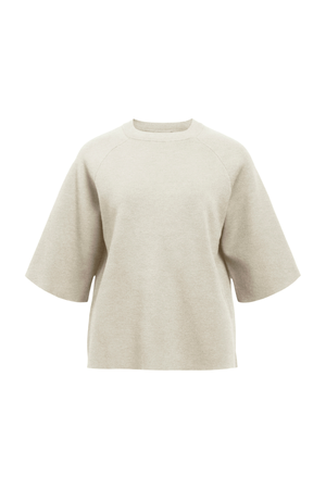 Reynard 2/4 gebreide pullover - zilvergrijs